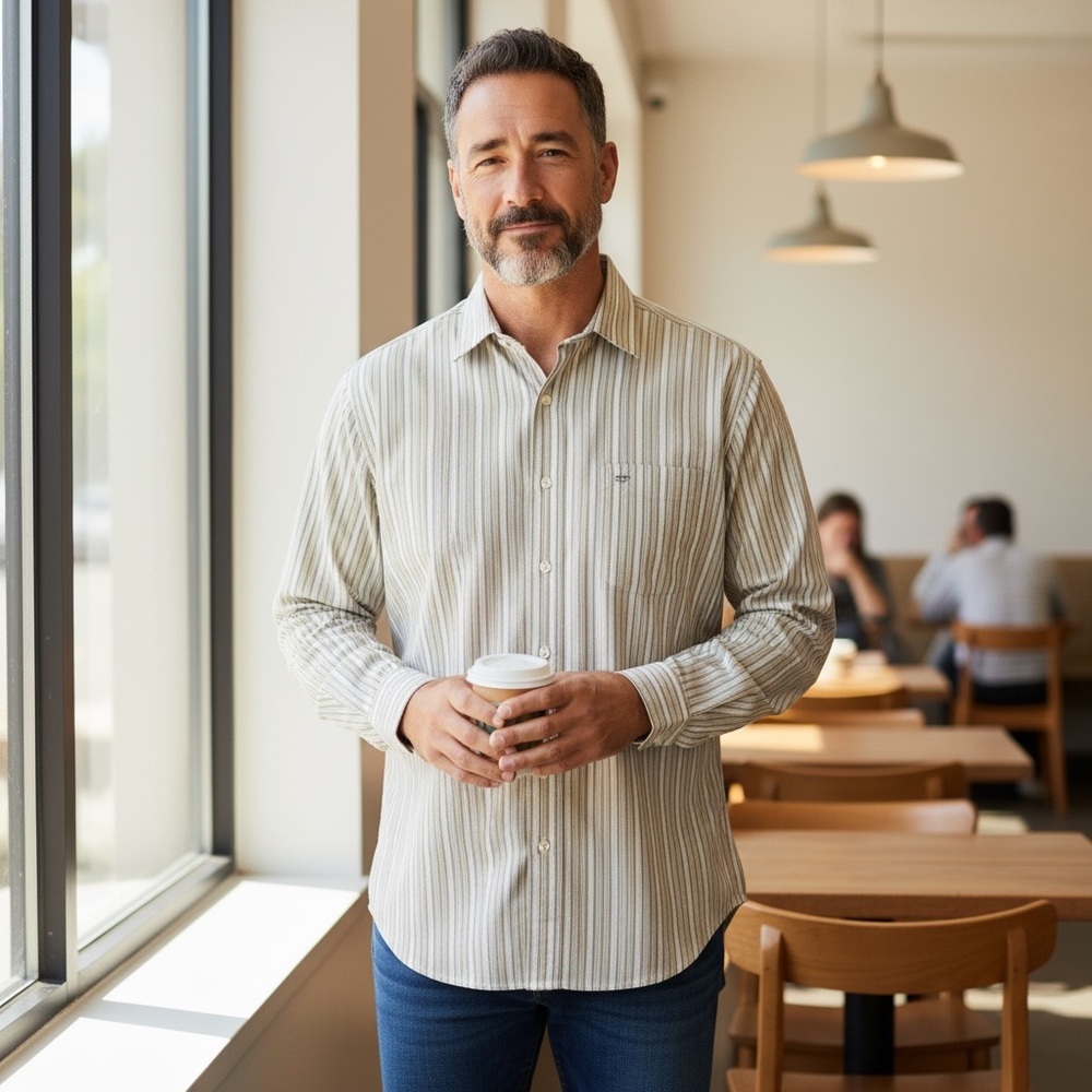 KENNETH COLE Button Front Shirt